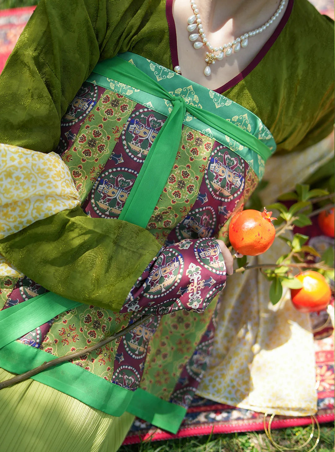 Zi Ya 紫鸭 Purple Duck Early Tang Restoration Mofu Утеплитель для талии