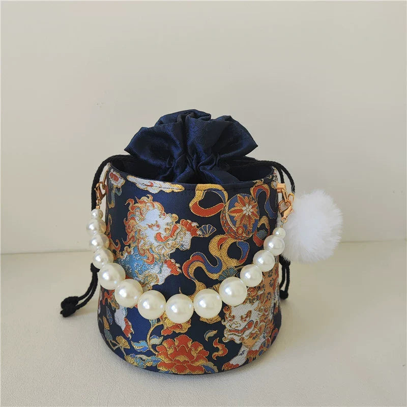 Xiao Shizi 小狮子 Sac à main seau Little Lion Fortune