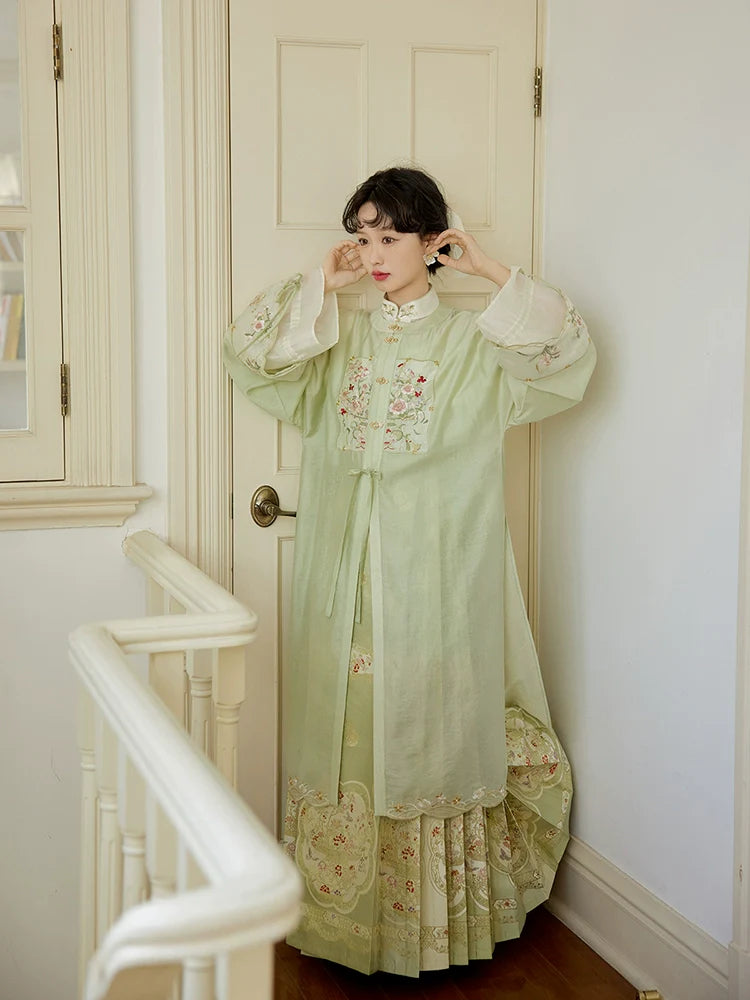 Рай 天堂 Модернизированный комплект династии Мин Юаньлин Чаншань Мамиан Весенний Аокюнь