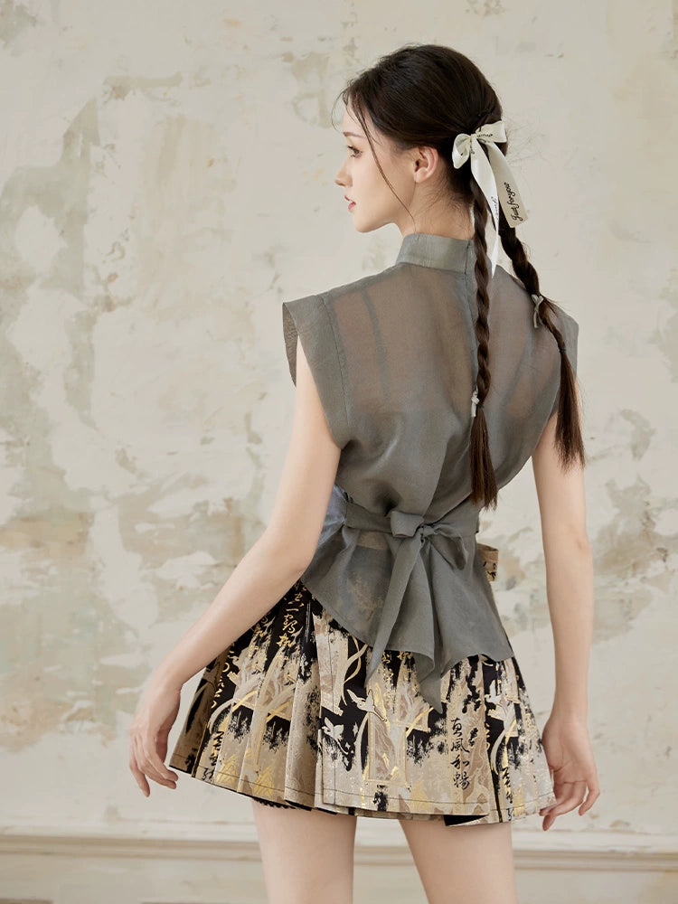 Shan Hai Hu Juan 山海画卷 MODERN DAILY HANFU SET