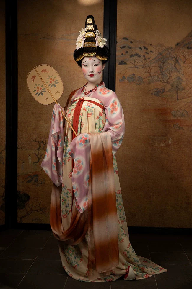 Fan Su 樊素 Middle Tang Mulberry Silk Restoration Qixiong Ruqun Deposit