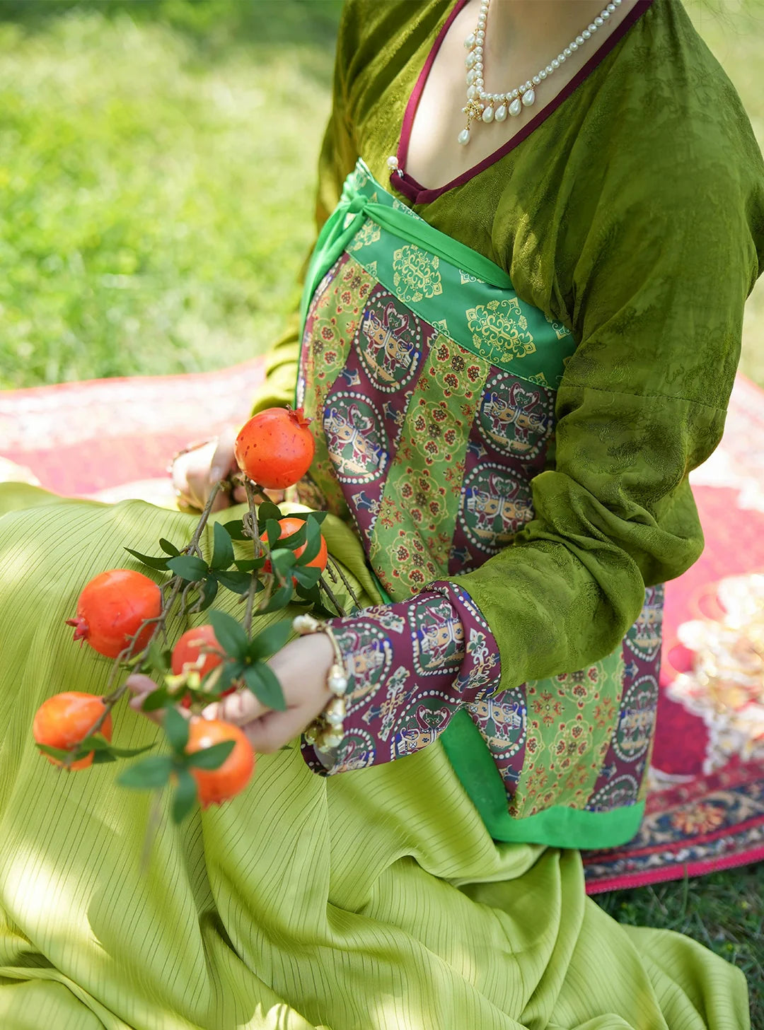 Zi Ya 紫鸭 Purple Duck Early Tang Restoration Mofu Утеплитель для талии