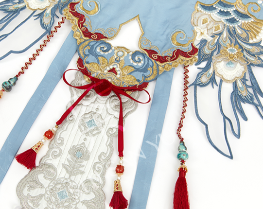 Цзюньсинь Линъюнь 君心凌云 Модернизированный набор облачных ошейников династии Мин «Достигая облаков»