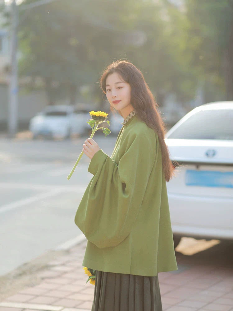 Sen Lin 森林 Forest Fairy Модернизированный топ Liling династии Мин и удобный комплект Mamian