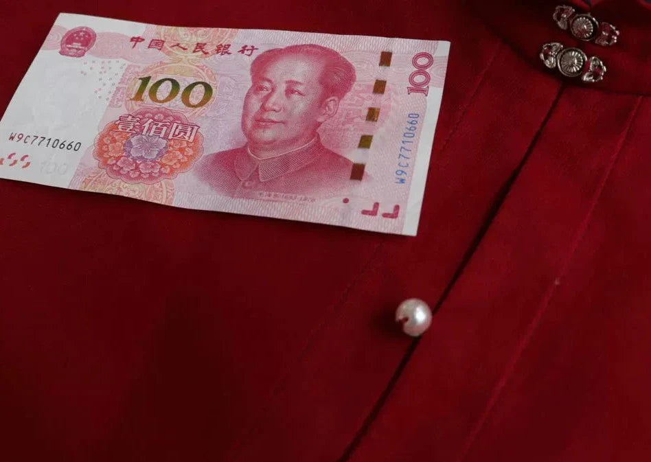 Яичный желток 熟蛋 Династия Мин, контрастный воротник, рукава пипа, рубашка Liling Duijin