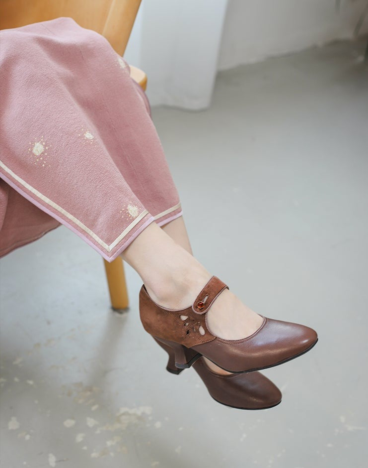 Бокал для вина 酒杯 Репродукция туфлей из воловьей кожи 1920-х годов