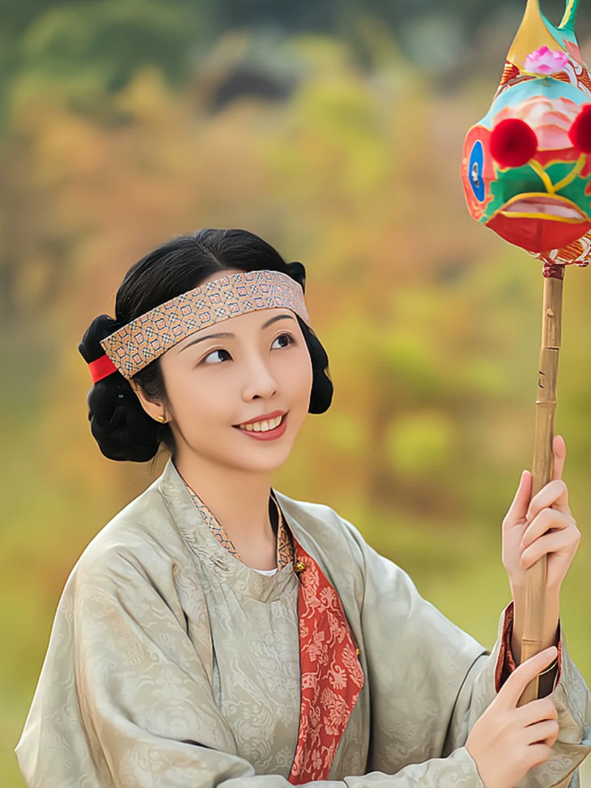 Парчовая повязка на голову Моэ 抹额 Тан