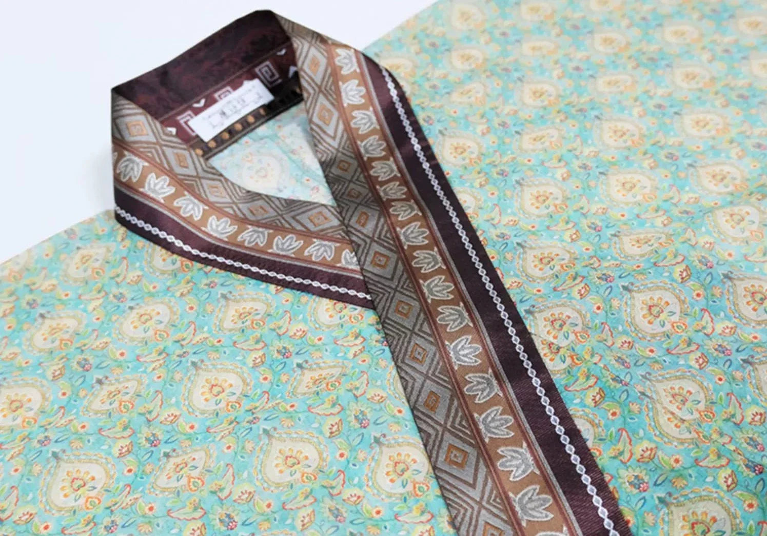 Cai Ju 采菊 Cueillette de chrysanthèmes Ensemble Ruqun unisexe de la dynastie Jin