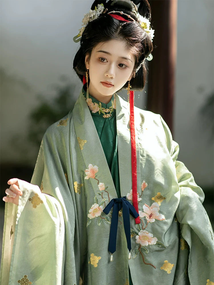 Yulan Ying 玉兰影 Magnolia Shadow Dynastie Ming Printemps Été Hanfu