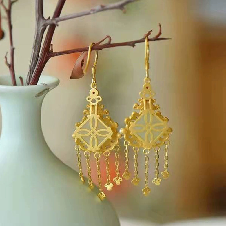 Серьги «Прыгающая рыба» 鱼跃