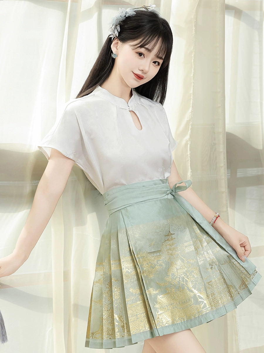 Duojinglou 多景楼 MODERNIZED MING DYNASTY MAMIAN QUN