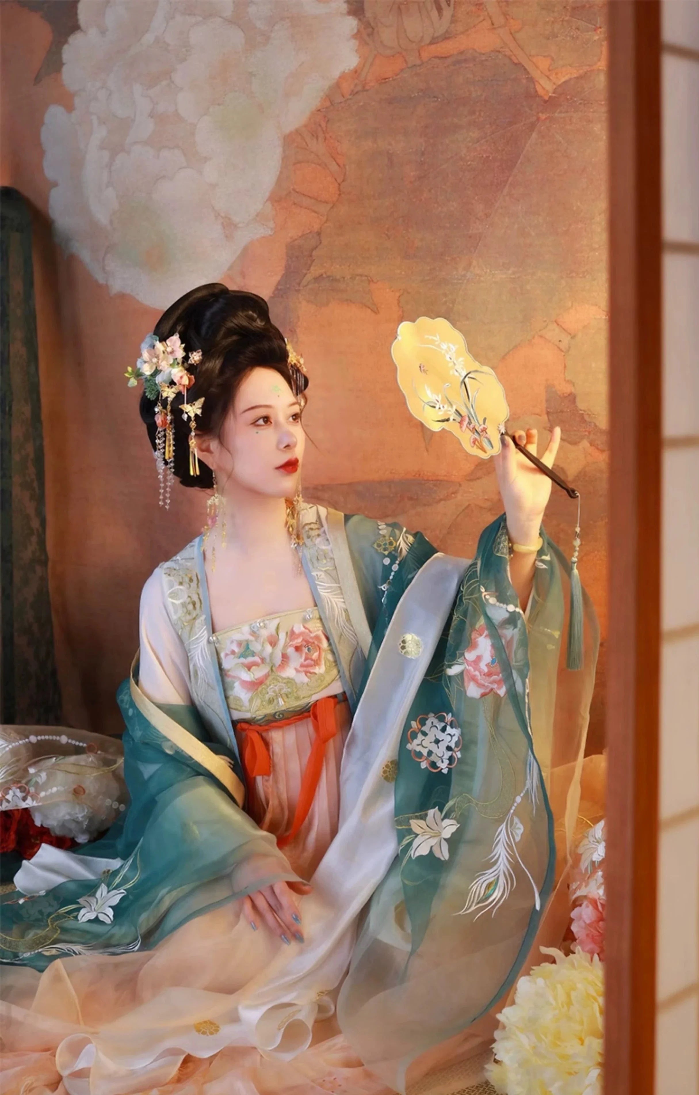 Yun Meng 云梦 Модернизированный набор Cloudy Dreams Lotus Fairy Heziqun династии Тан