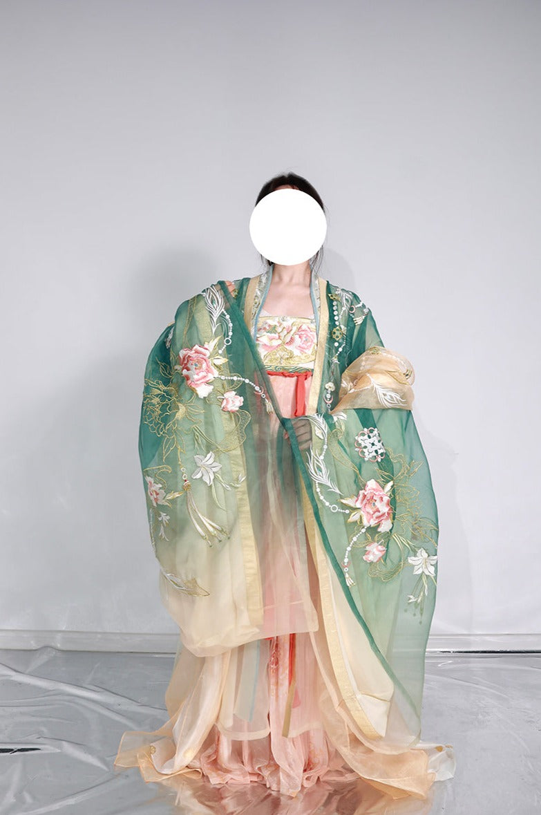 Yun Meng 云梦 Модернизированный набор Cloudy Dreams Lotus Fairy Heziqun династии Тан