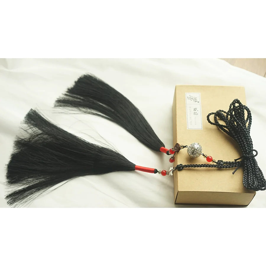 Yufu 渔夫 Рыбацкий пояс с кисточками, унисекс, аксессуар Hanfu