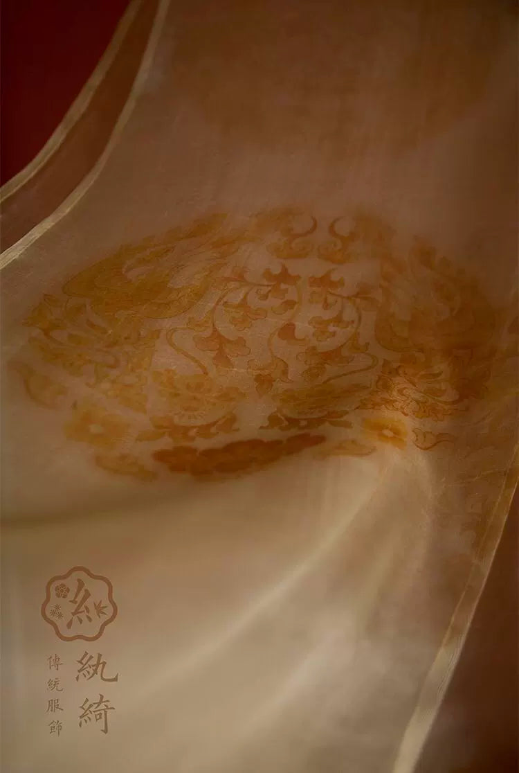 Tuan'Er 团儿 Soie de mûrier Qixiong Ruqun Tang Hanfu historique