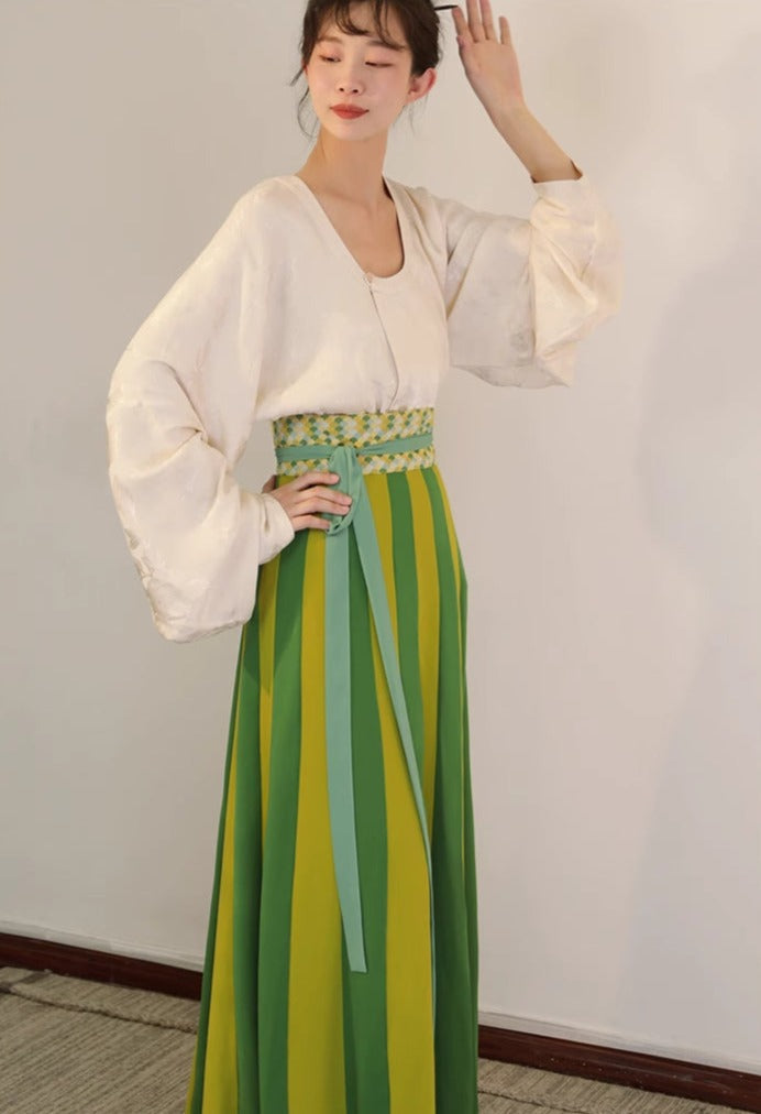 Xigua Tang 西瓜糖 Watermelon Sugar Early Tang Tanling Top Ruqun Set