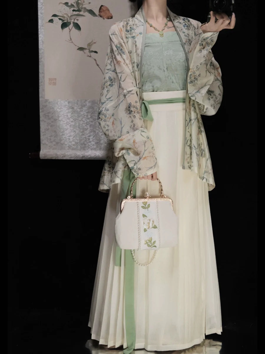 Pu Tao 葡萄 Raisin Dynastie Song Diverses jupes Baidiequn