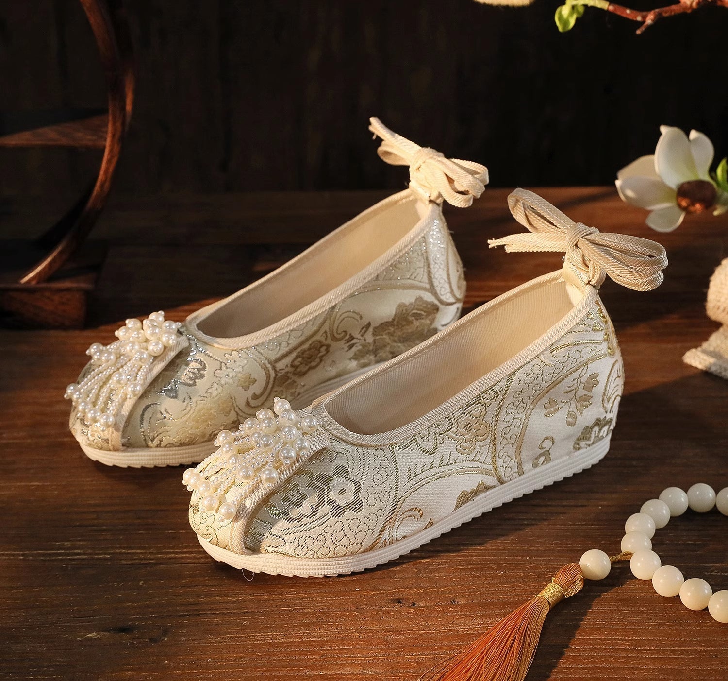 Zhe Zhi 折纸 Складная бумага Song Ming Cloud Head Dengyun Lü Shoes