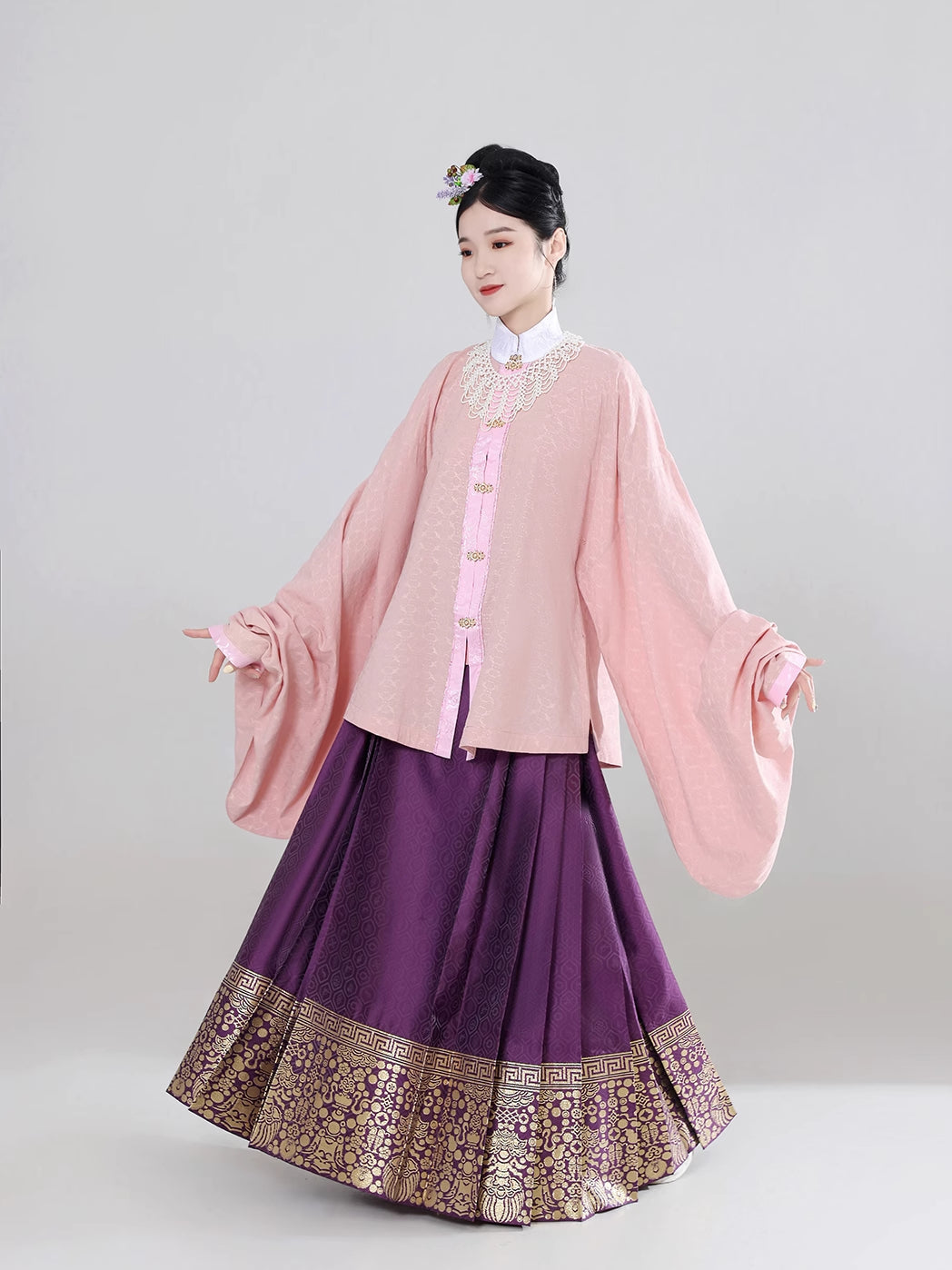 Бао Цза 宝藏 Драгоценные сокровища Юбка Мамиан династии Мин