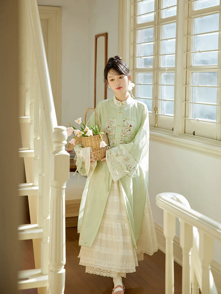 Рай 天堂 Модернизированный комплект династии Мин Юаньлин Чаншань Мамиан Весенний Аокюнь