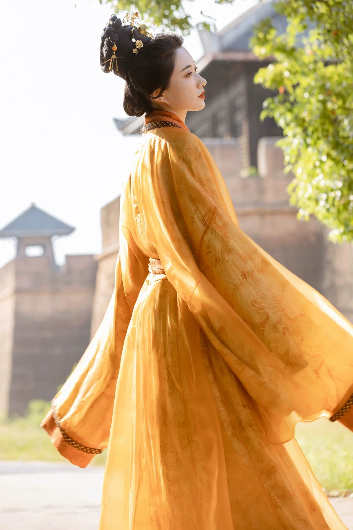 Цю Се 秋瑟 Осенняя рябь Халат Чжиджу династии Хань