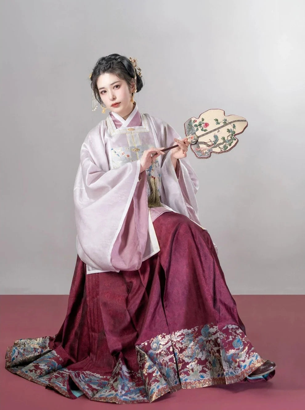 Qilin 麒麟 Jupe Mamian Licorne Dorée