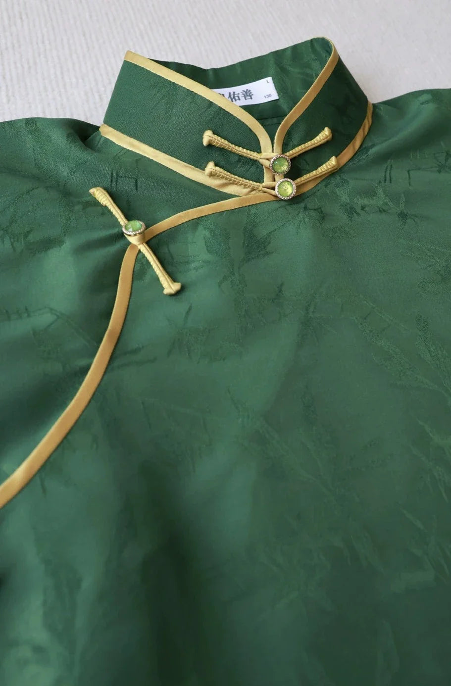 Tuotuo 妥妥 Летнее Ципао с принтом оленя 1940-х годов