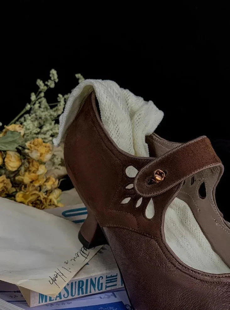 Бокал для вина 酒杯 Репродукция туфлей из воловьей кожи 1920-х годов