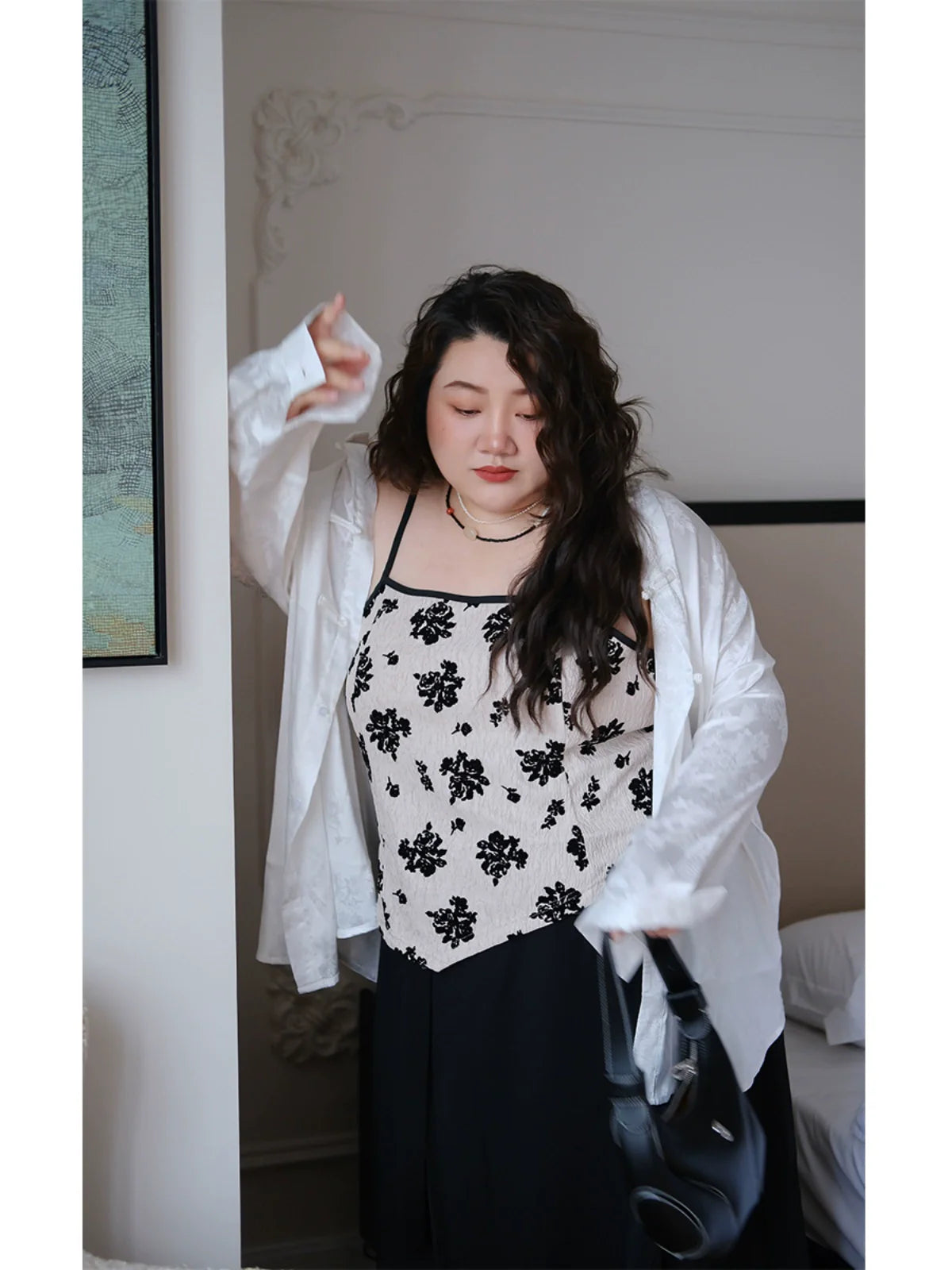 Chai Huo 柴火 Ming Jupe Mamian unie modernisée grande taille