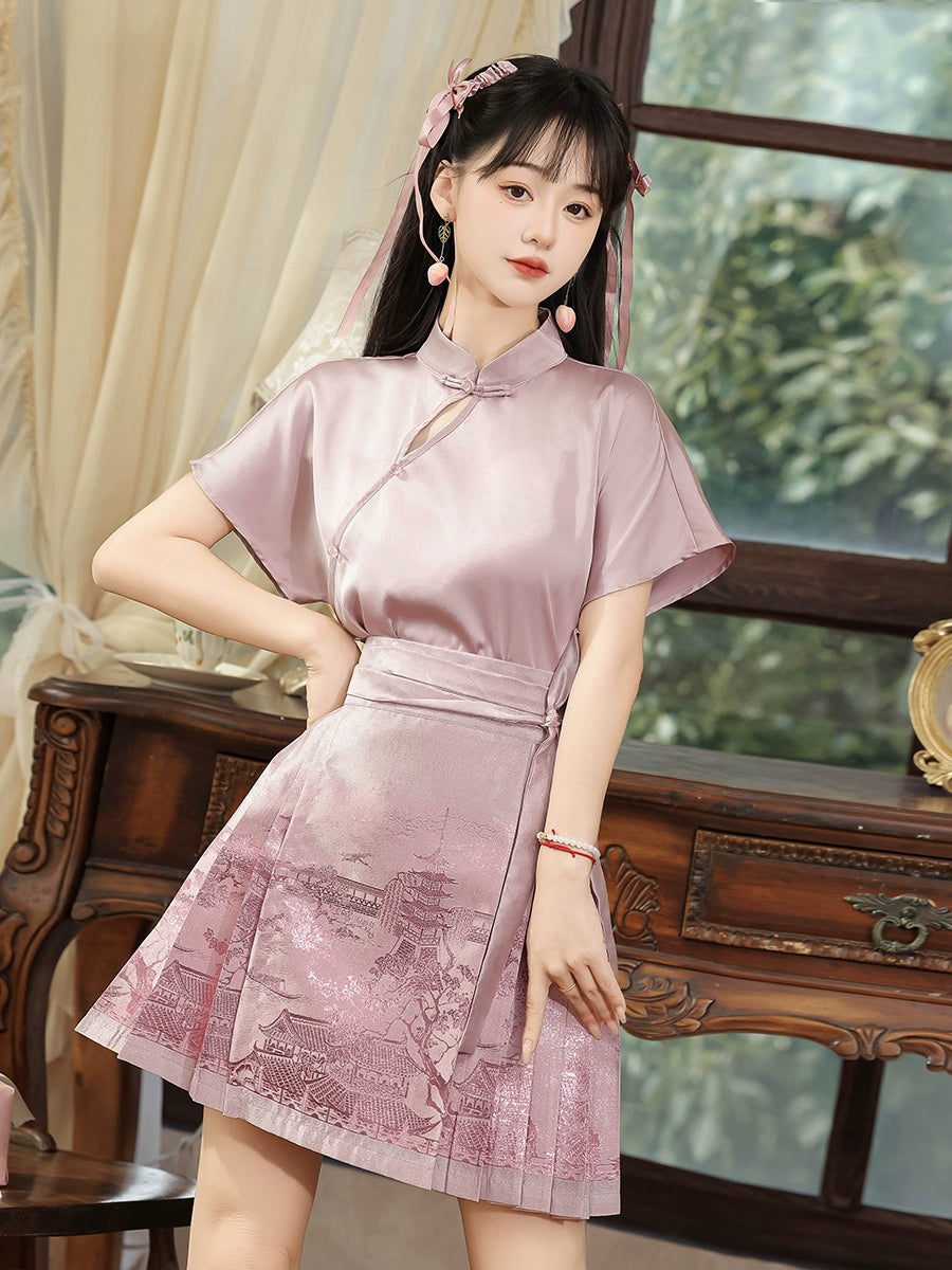 Duojinglou 多景楼 MODERNIZED MING DYNASTY MAMIAN QUN