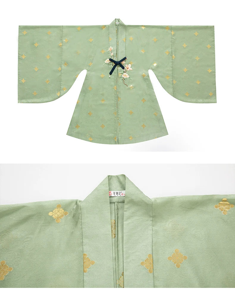 Yulan Ying 玉兰影 Magnolia Shadow Dynastie Ming Printemps Été Hanfu