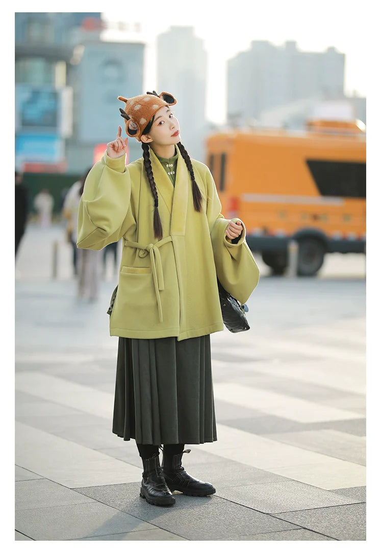 Sen Lin 森林 Forest Fairy Модернизированный топ Liling династии Мин и удобный комплект Mamian