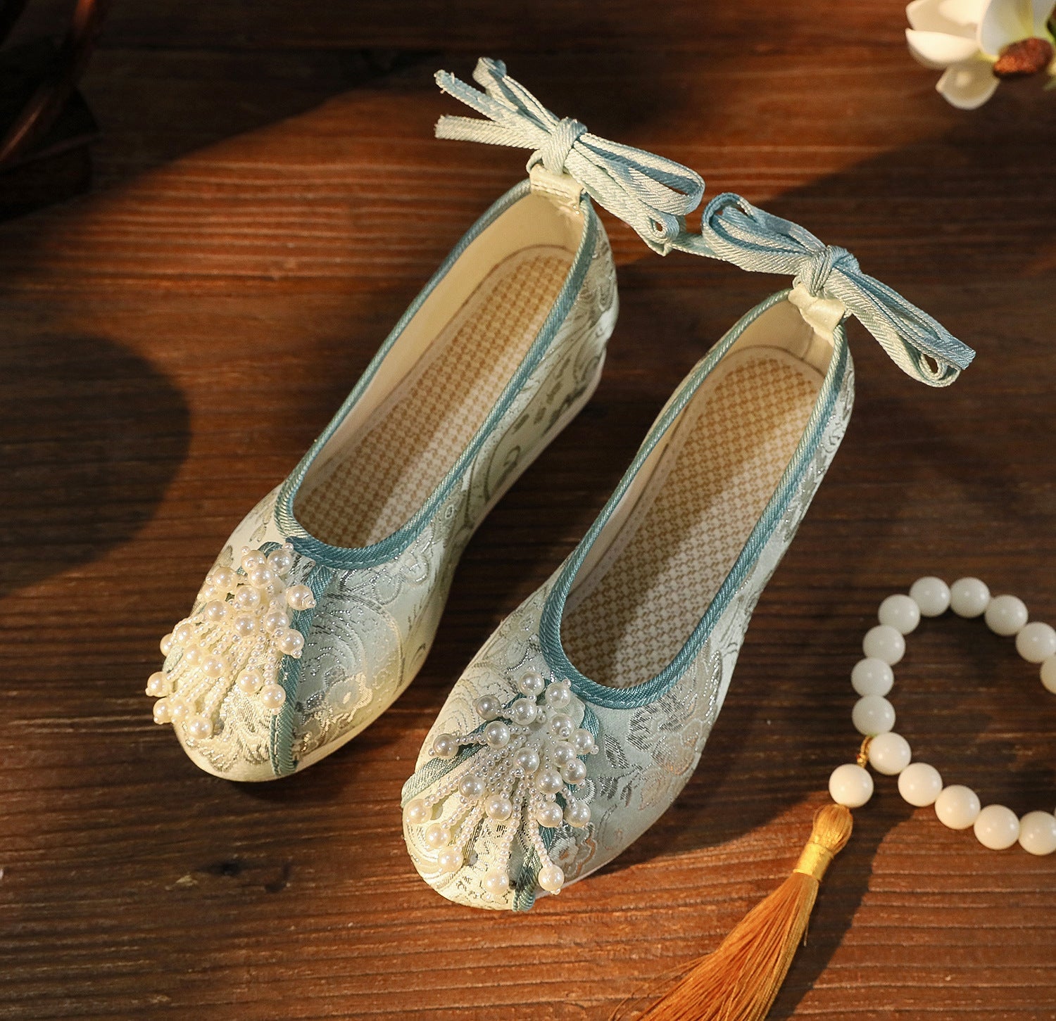 Zhe Zhi 折纸 Складная бумага Song Ming Cloud Head Dengyun Lü Shoes