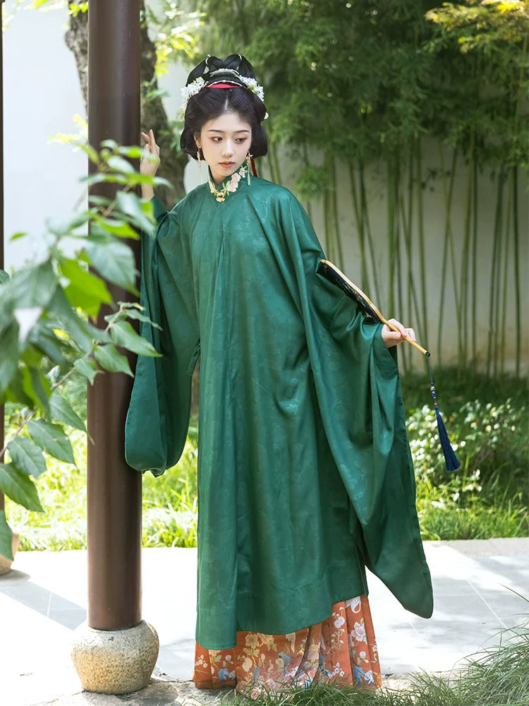 Yulan Ying 玉兰影 Magnolia Shadow Dynastie Ming Printemps Été Hanfu