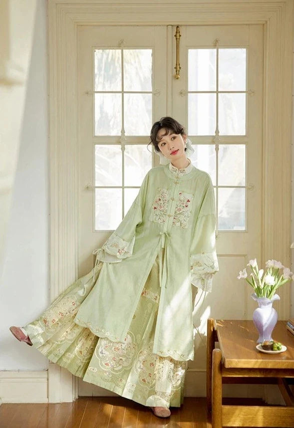 Рай 天堂 Модернизированный комплект династии Мин Юаньлин Чаншань Мамиан Весенний Аокюнь