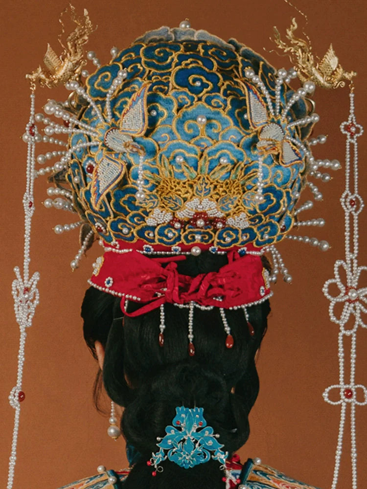 Чаннин Дигуань 翟冠 Королевская корона и аксессуары