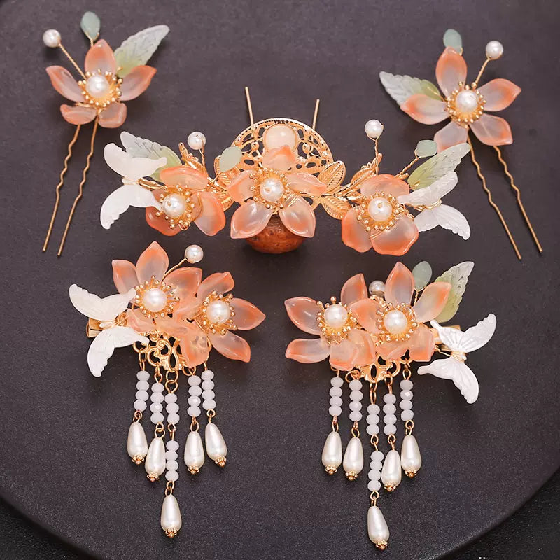 Набор аксессуаров для волос Flower Goddess 花神