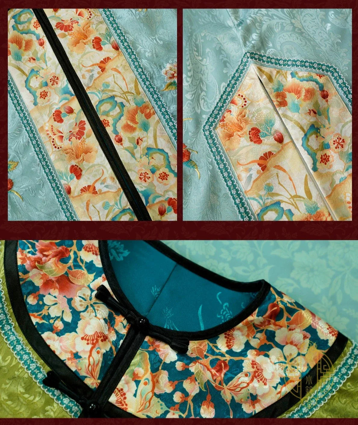 Guiying 桂影 Osmanthus Qing Han Round Collar Shirt Set