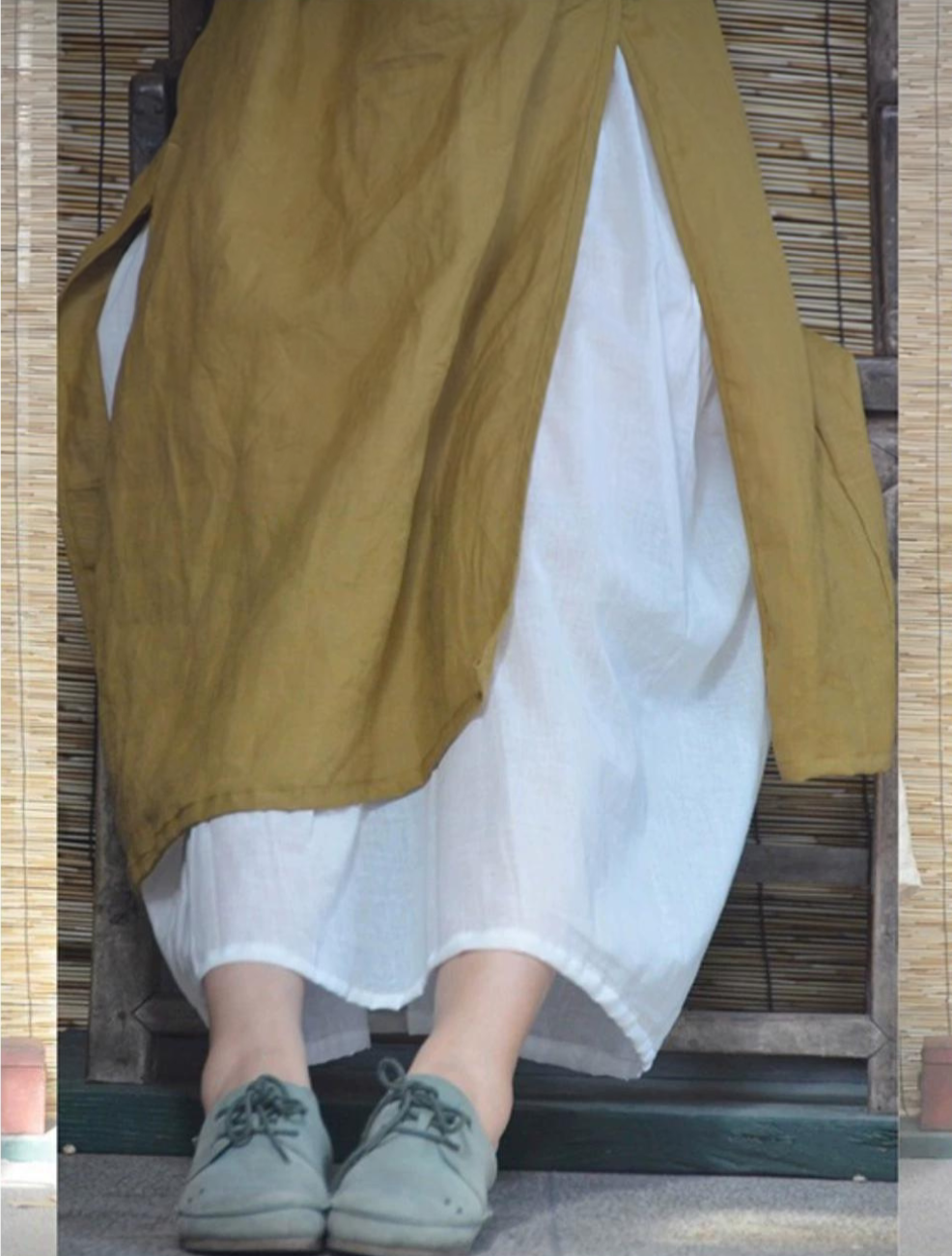 Shui Yuyu 水与鱼 Нижнее белье из светлого хлопка различных цветов