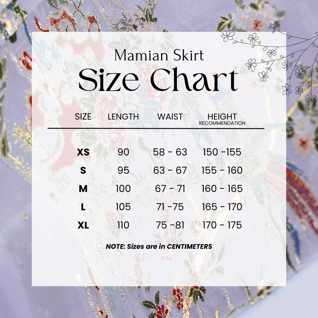 Yanzi 燕子 Golden Flowers & Auspicious Birds Middle Ming Mamian Qun