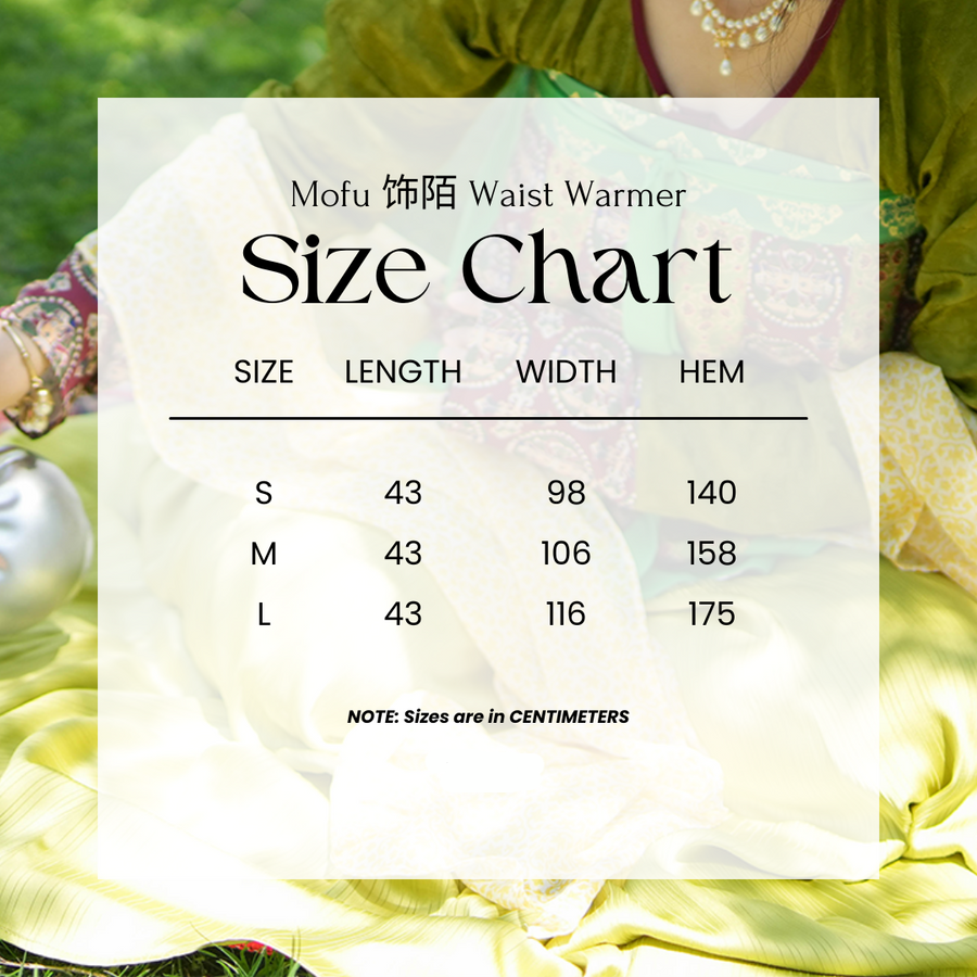 Zi Ya 紫鸭 Purple Duck Early Tang Restoration Mofu Утеплитель для талии