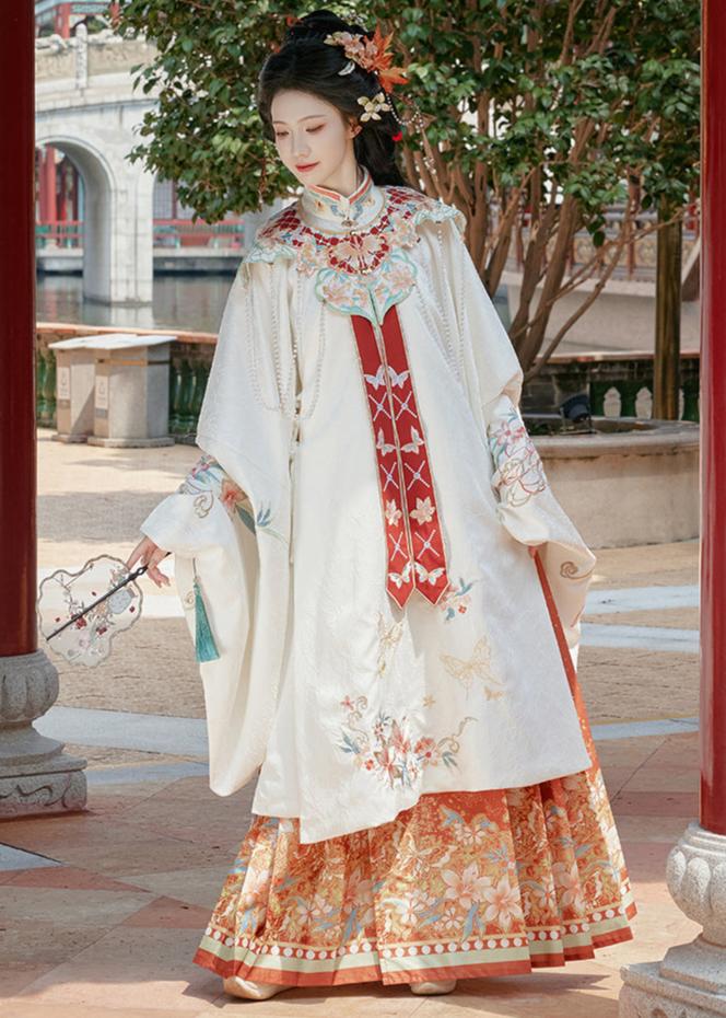 Linghuadie 灵花蝶 MING DYNASTY HANFU SET