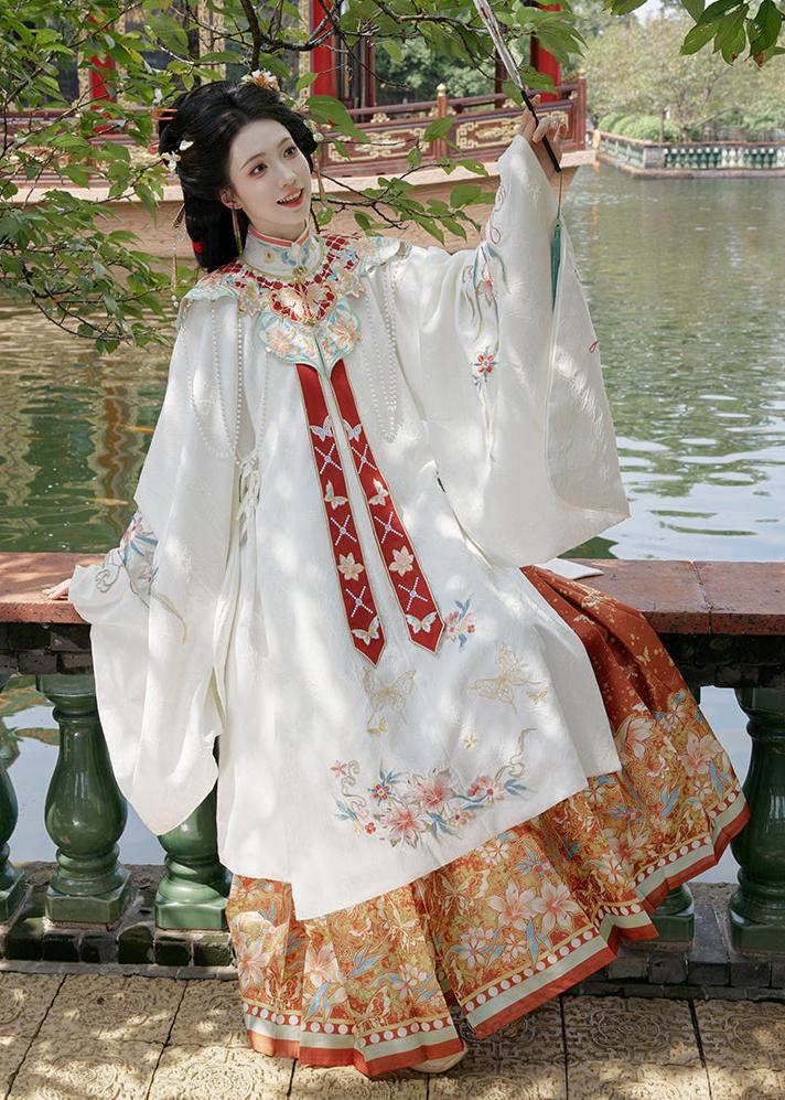 Linghuadie 灵花蝶 MING DYNASTY HANFU SET