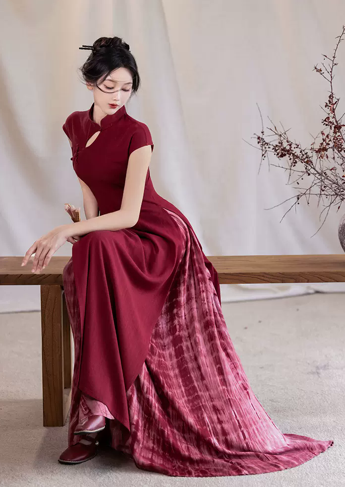 Scarlet 绯色 Modern 2-Pieces Qipao Dress