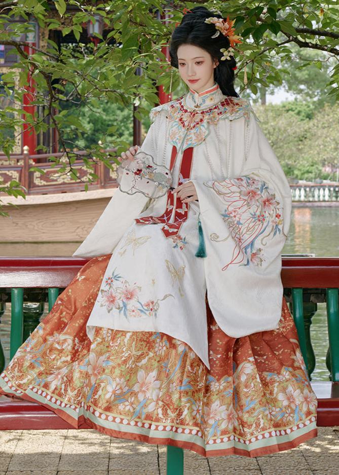 Linghuadie 灵花蝶 MING DYNASTY HANFU SET