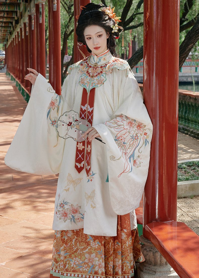 Linghuadie 灵花蝶 MING DYNASTY HANFU SET