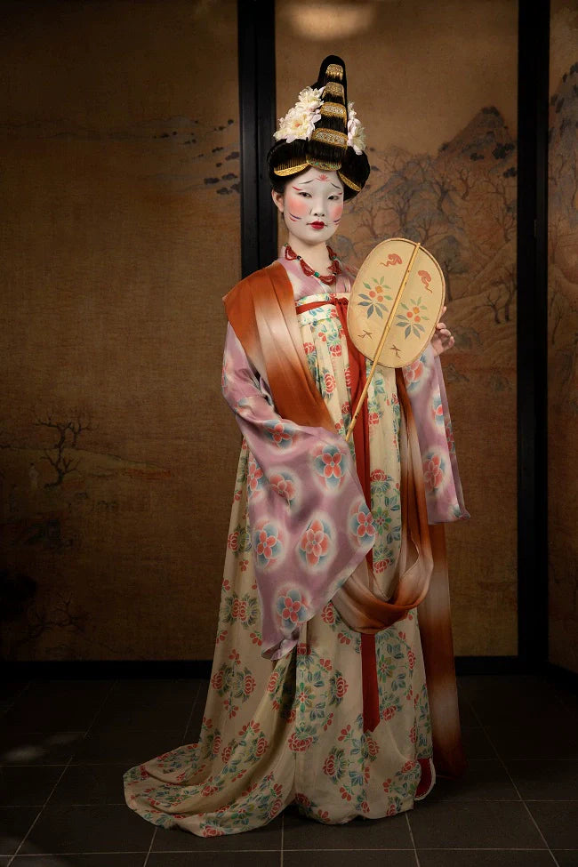 Fan Su 樊素 Middle Tang Mulberry Silk Restoration Qixiong Ruqun Deposit