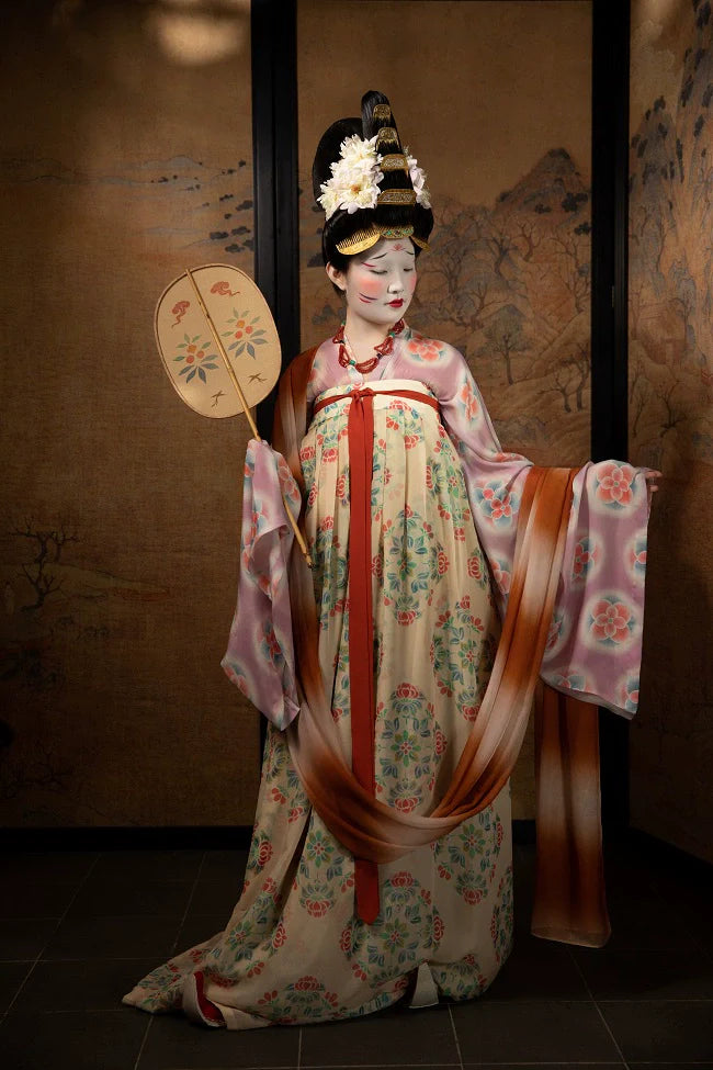 Fan Su 樊素 Middle Tang Mulberry Silk Restoration Qixiong Ruqun Deposit
